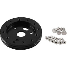 Compatible con adaptador de cubo de volante de 0.5"/1", espaciador de conversión, adaptador de volante de 6 orificios a 3 orificios, ki