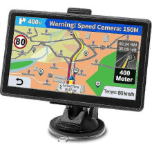 Car Gps Navi - 7 Inch, Lifetime Free Map Updates, Speed U200bu200bcameras And Poi Alerts-jinmu3
