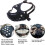 Dog Muzzle For Short Snout Dogs, Soft Silicone Muzzle For Biting Chewing, Ideal For Flat-faced Aggressive Dogs 1