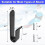 Lot de 2 supports muraux horizontaux pour snowboard, support de rangement et d'exposition. 5