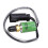 Pressure Switch Sensor 106-0180 Part Replacement Compatible With CAT 320/320B Big Square Plug 5