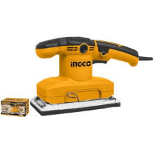 Ingco FS3208 – Levigatrice Orbitale 320w Base Alluminio + 5 Fogli