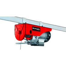 Einhell TC-EH 250-18 Argano elettrico (230 V, 50 Hz, 500 W, portata senza rullo guida 125 kg, portata con rullo guida 250 kg, cavo 18 m)