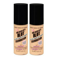 Soap & Glory One Heck of a Blot Foundation (2 x 30ml) All Day Shade Fair Enough