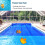 Solar Pool Cover for Rectangular Pool 3.5x6m PE Bubble Thermal Blanket Rainproof Heat Retention Design 3