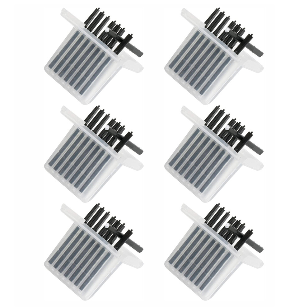 Black Hearing Aid Wax Guard Filters 6 Pack Replacement For Phonak Widex Resound Â Wax Blockage Protection And Longlasting Clean Sound