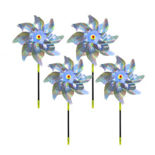 Reflektierende Vogelscheuche Windräder Windmühlen 4-Pack