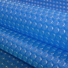Solar Pool Cover 4x7m Rectangular Bubble Blanket for Inground Pools, Heat Retention and Waterproof Film