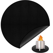 36 Inch Fire Pit Mat Fireproof and Waterproof Deck Protector for Patio BBQ Compatible with Solo Stove Bonfire