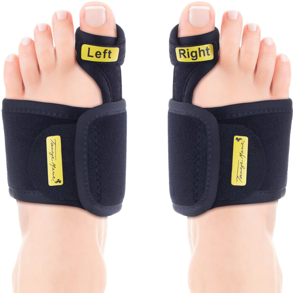 Bunion Corrector with Orthopedic Gel Cushion, Adjustable Big Toe Alignment Splint for Men and Women
