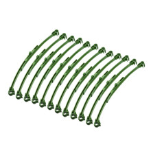 12pcs Adjustable Tomato Trellis Cage for Climbing Plants, Durable Garden Support System