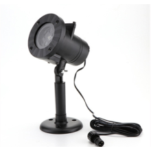 Ground Insert Projection Light Plug In Garden Decoration Home Use for Pathway Lawn UK Plug