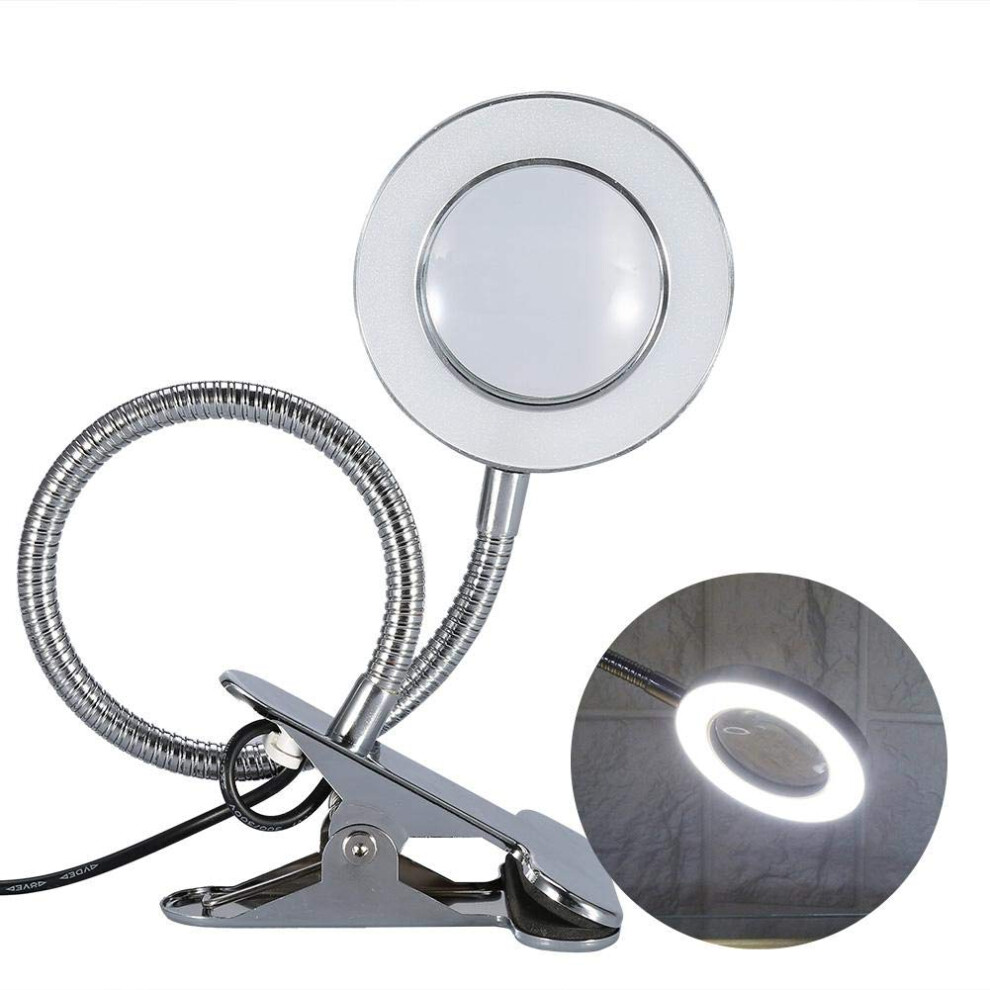Light Tattoo Led Lamp With 2.5X Magnifier, Usb Bright For Nail Art, Beauty Salon And Home Use