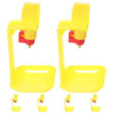 6pcs Automatic Chicken Waterer Set with Spill‑Reducing Poultry Water Cups for Chickens and Pigeons