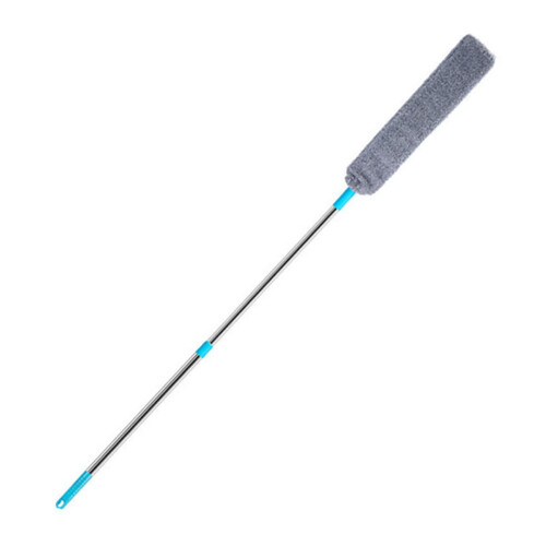Extendable Duster with Flexible Bendable Shaft and Soft Non‑Scratch Head for Under Bed Sofa and Ceiling Cleaning