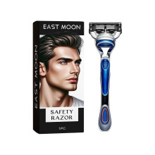 Limited time!!East Moon Men's Razor Shaving Hair Facial Beard Care Portable Travel Shaver