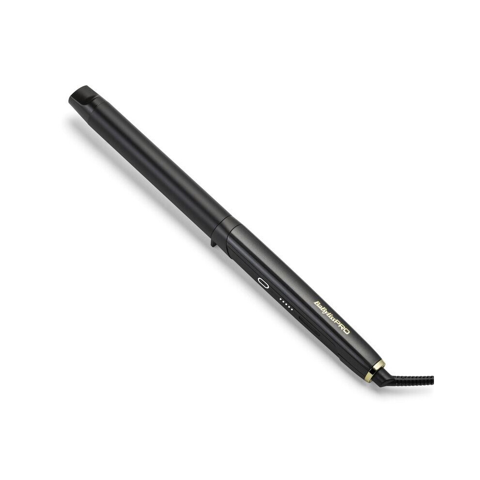 Babyliss Pro Black 28Mm Curling Wand Fast Heat Hair Curler Oxide Barrel Multi Voltage