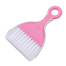 Mini Broom Dustpan Set with Soft Fiber Bristles for Desk and Keyboard Cleaning, 2 Sets Random Color