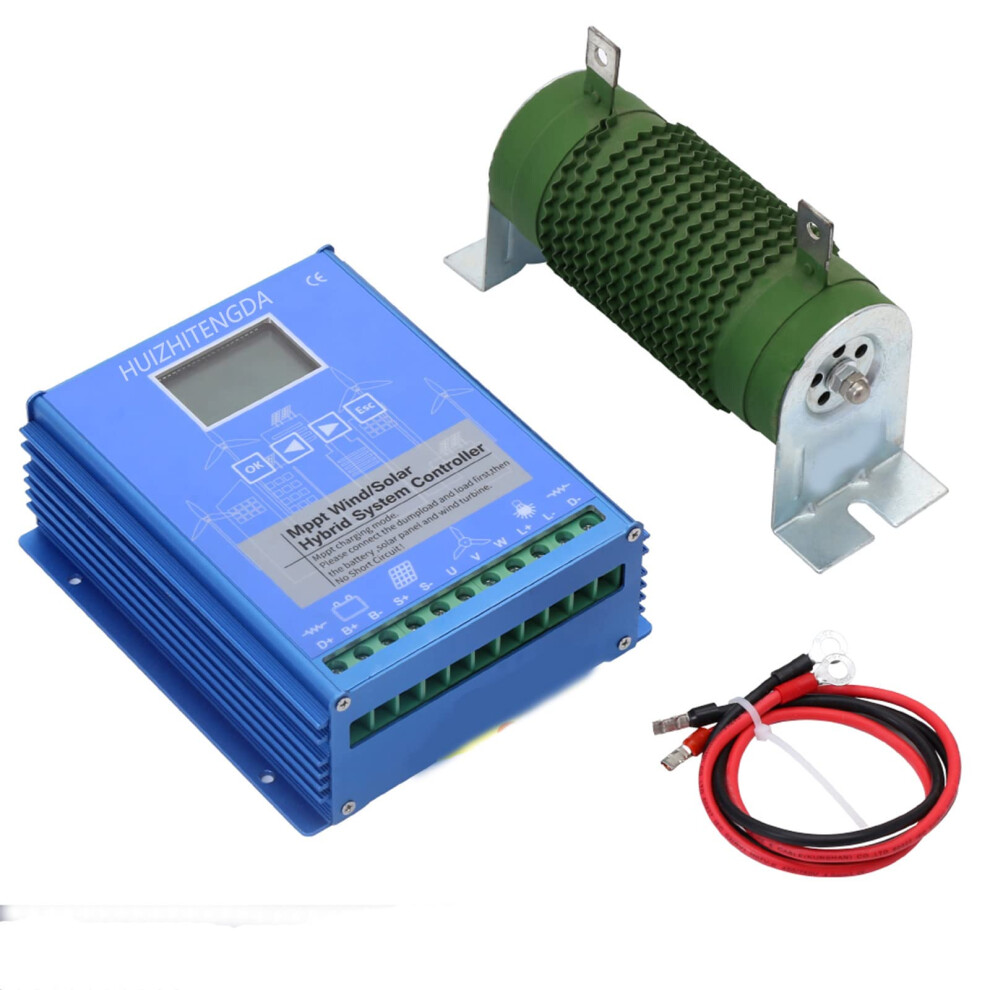 2800W Mppt Hybrid Wind Solar Charge Controller 12V 24V 48V For Wind Turbine And Solar Panel OffâGrid Use 9330225203797