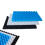 Pisces 3 Piece Pond Filter Foam Replacement Set  - 11" x 17" 6