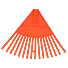 Lightweight Garden Rake Head for Leaves and Debris Cleanup, Efficient and SpaceSaving Design