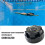 Chlorinator Cover Replacement for Hayward CL200 CL220 Automatic Feeder, ABS Durable WeatherResistant Lid 2