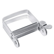 Toothpaste Tube Squeezer Aluminum Dispenser, Durable Metal Tool Reduces Waste for Cream and Toothpaste