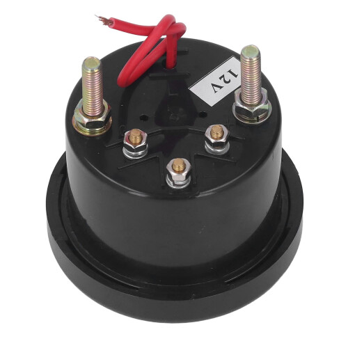 Mechanical Oil Pressure Gauge 12V for Generator, Clear Pointer Display, Durable ABS Housing, Easy Replacement 2