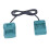 18V 1.6m 2x1.5mm² Black ABS Belt Clip Cable 2