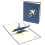 Versatile 3D Aircraft Greeting Card Lightweight Fine Craftsmanship 1