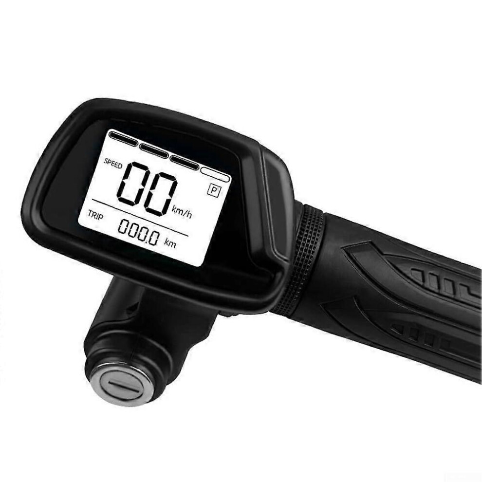 48V Throttle Grip 48V Throttle Grip With Display With Led Speed And Mileage Display For Electric Bikes, Scooters, And Trikes Red/Green/Blue 6083684308277