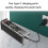 Modular 18650 Charging Case 8 Slot Plastic Housing USB Input Output Charging Support Suitable for Multiple Devices Black 2