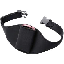 Cintura porta microfono per allenamento, ideale per istruttori che desiderano portare il microfono in vita durante l'attività fisica.