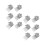 12pcs Stainless Steel Freezer Shelf Clips Commercial Refrigerator Support Brackets RustResistant 1