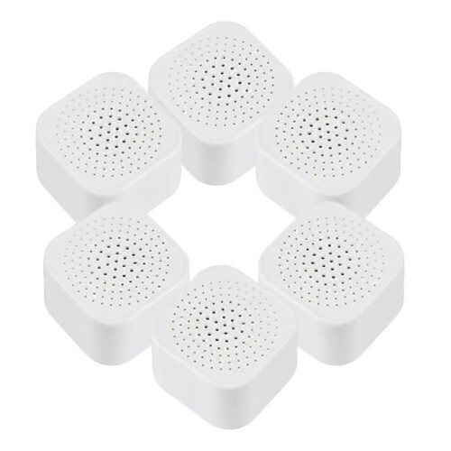 Fridge Odor Deodorizer Box Activated Charcoal for Air Purification 6Pcs