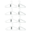8Pcs Foldable Hangers, Plastic Foldable Hangers, Portable Folding Clothes Hanger, Foldable Travel H 1