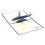 Versatile 3D Aircraft Greeting Card Lightweight Fine Craftsmanship 5