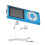 MP3 Player with Bluetooth 5.0, Music Player with 32GB TF Card,(Blue) 2