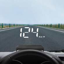 Auton yleiskäyttöinen GPS HUD - Head Up -näyttö, nopeusmittari, ajosuunta, ylinopeusmittari, vikakoodien tyhjennys