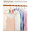 8Pcs Foldable Hangers, Plastic Foldable Hangers, Portable Folding Clothes Hanger, Foldable Travel H 4