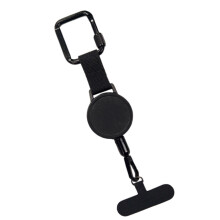 Sealbhóir Gutháin Frith-Ghoid Intarraingthe Strap Lanyard Fón Póca, Teaghrán Sábháilteachta Fón Cliste le Gearrthóg Crios