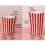 100 pieces popcorn bags, popcorn bags small popcorn boxes red and white 5