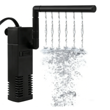 Filtro interno per acquario, 22W, silenzioso, con pompa sommergibile da 1000 l/h, adatto ad acquari da 80 a 250 litri.
