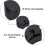 Set of 5 Clarinet Rubber Thumb Rest Protector Comfortablem for Clarinet Musical Instruments Black 2