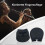 Set of 5 Clarinet Rubber Thumb Rest Protector Comfortablem for Clarinet Musical Instruments Black 5