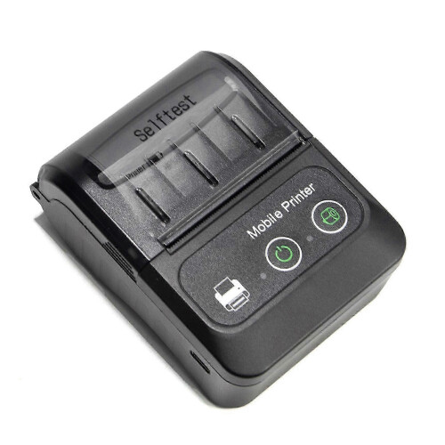 Portable Receipt Printer Wireless Bt Mini Receipt Receipt Pos Mobile Printer, Esc/pos Compatible With Android Ios 2
