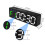 Gymtimer, intervaltrainingsklok, stopwatch voor training, aftel- en optelfunctie. 2
