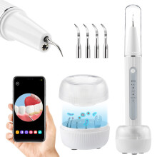 Visual Electric Ultrasonic Dental Scaler With Camera Calculus Oral Tartar Remover Tooth Stain Cleaner Teeth Whitening Oral Care_stykj