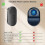 Versatile Wireless Camera Remote Control with Zoom, Front/Rear Switch for IPhone &amp; Android, Ideal Compatible with TikTok &amp; Video 3