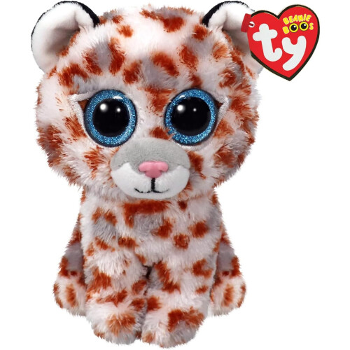 Ty TY Beanie Boos Collection Coco the Leopard 15cm Soft Plush Toy